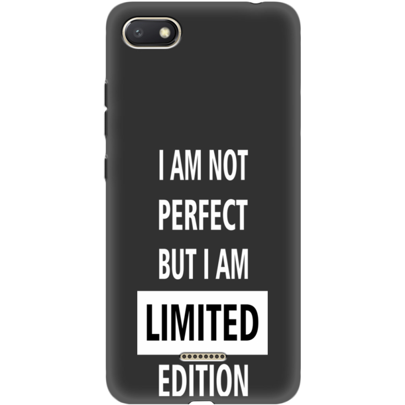 Черный чехол Uprint Xiaomi Redmi 6A Limited Edition