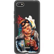 Черный чехол Uprint Xiaomi Redmi 6A Tanker Girl