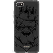 Черный чехол Uprint Xiaomi Redmi 6A Bear King