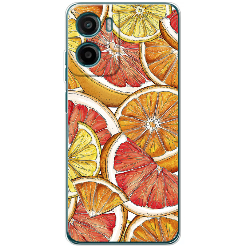 Чохол BoxFace Motorola G06 Citrus Pattern