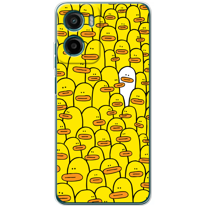 Чохол BoxFace Motorola G06 Yellow Ducklings