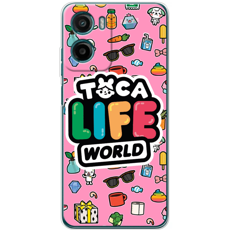 Чохол BoxFace Motorola G06 Toca Boca Life World