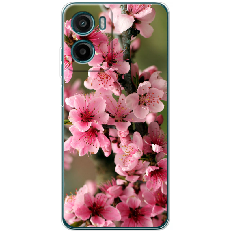 Чохол BoxFace Motorola G06 Вишневые Цветы