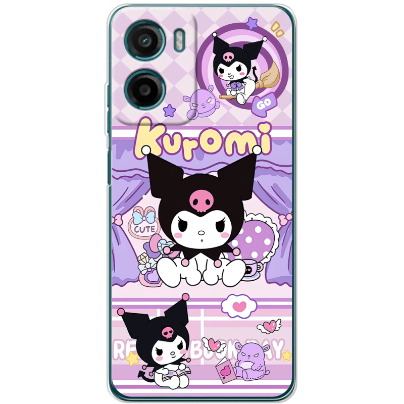 Чохол BoxFace Motorola G06 Милі пустощі Kuromi