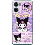 Чохол BoxFace Motorola G06 Милі пустощі Kuromi