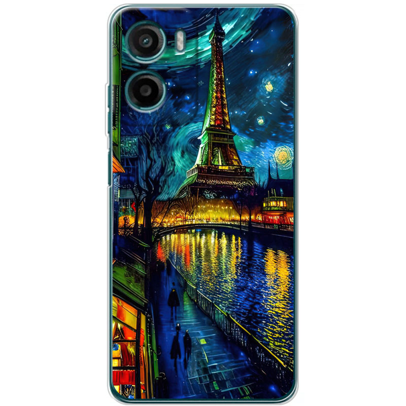 Чохол BoxFace Motorola G06 Сяйво над Парижем