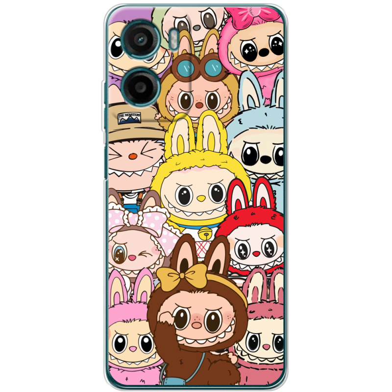 Чохол BoxFace Motorola G06 Labubu