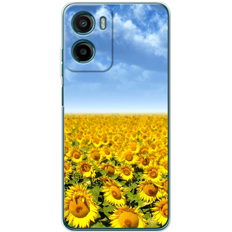 Чохол BoxFace Motorola G06 Подсолнухи