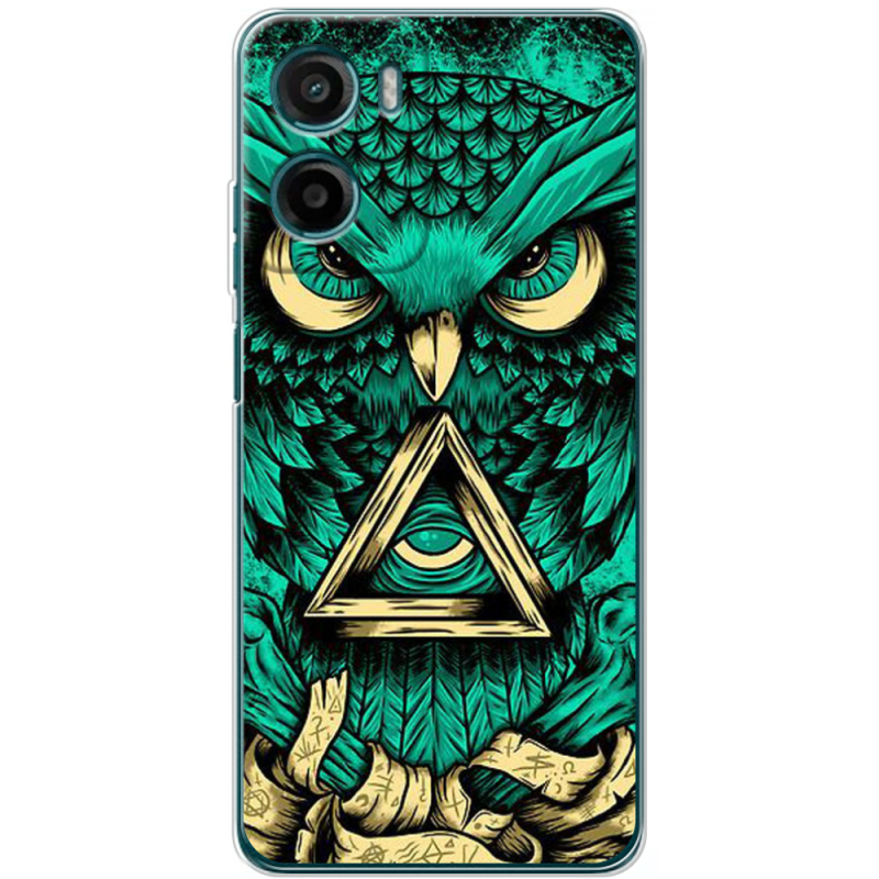 Чохол BoxFace Motorola G06 Masonic Owl
