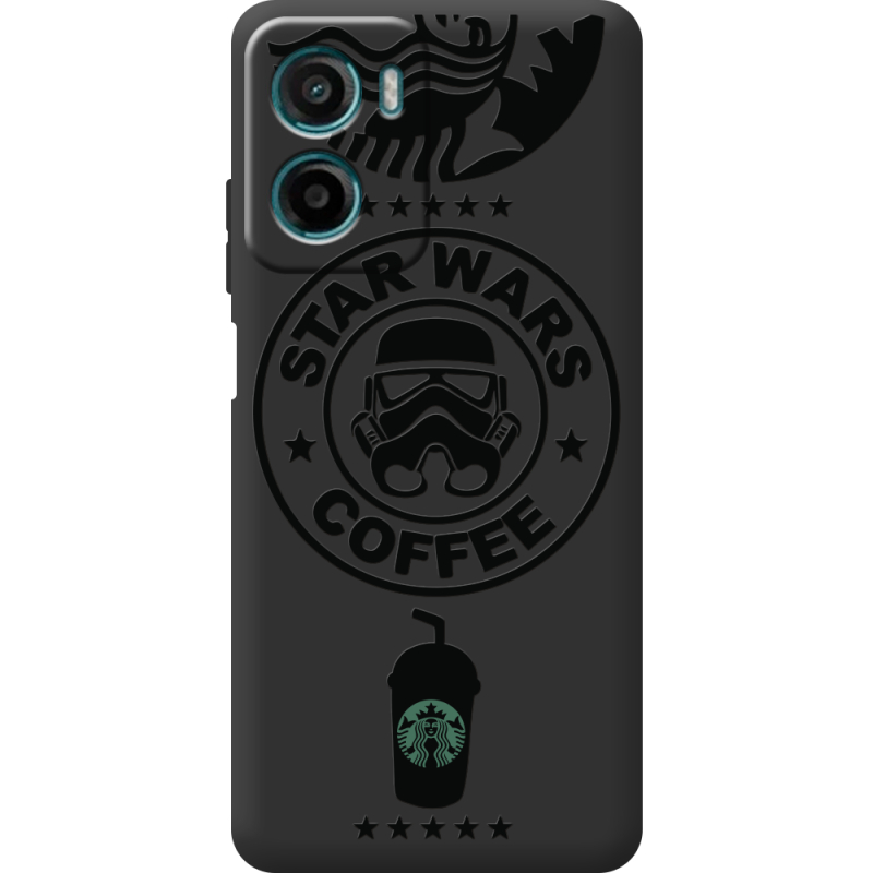 Чорний чохол BoxFace Motorola G06 Dark Coffee