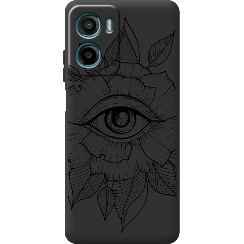 Чорний чохол BoxFace Motorola G06 Eye