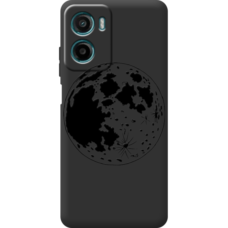 Чорний чохол BoxFace Motorola G06 Planet