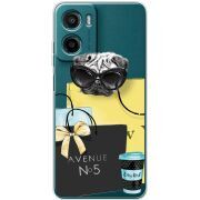 Прозорий чохол BoxFace Motorola G06 Fashion Pug
