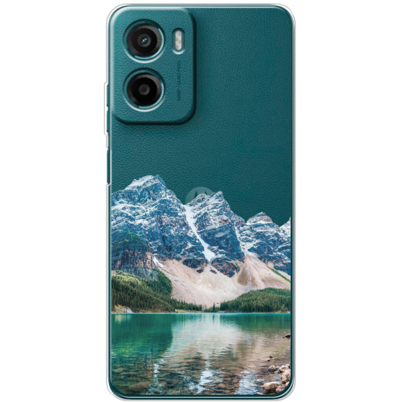 Прозорий чохол BoxFace Motorola G06 Blue Mountain