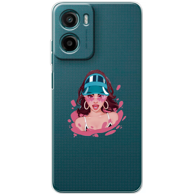 Прозорий чохол BoxFace Motorola G06 Selena Gomez