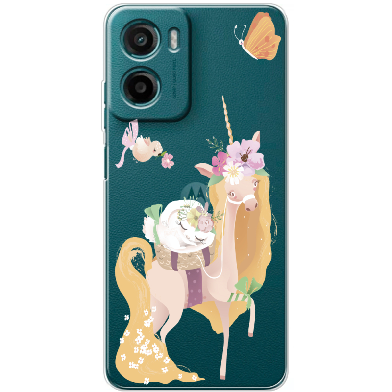 Прозорий чохол BoxFace Motorola G06 Uni Blonde