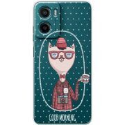 Прозорий чохол BoxFace Motorola G06 Good Morning