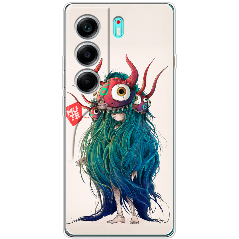 Чохол BoxFace Tecno Camon 40 Monster Girl
