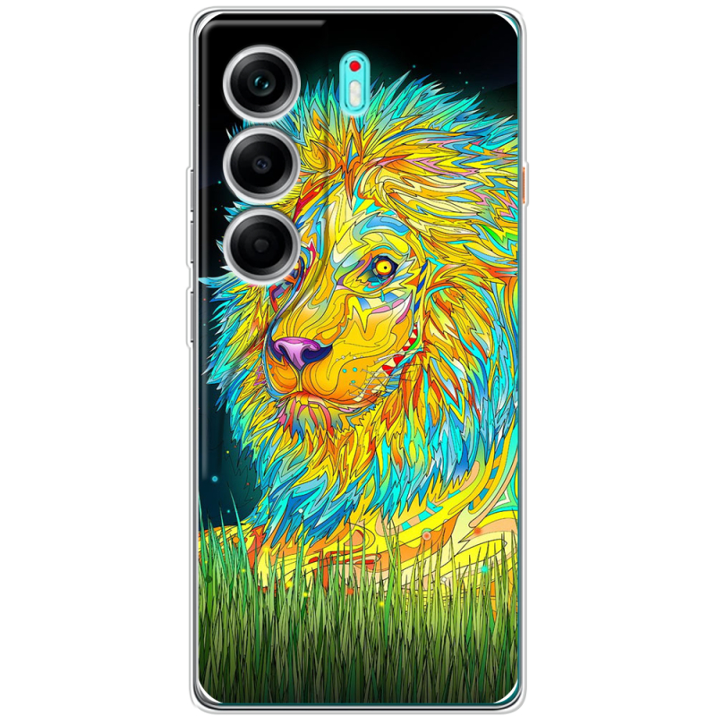 Чохол BoxFace Tecno Camon 40 Moonlight Lion
