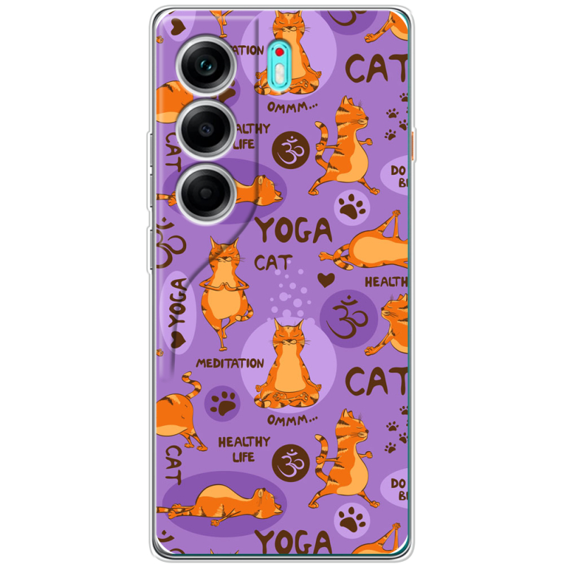 Чохол BoxFace Tecno Camon 40 Yoga Cat