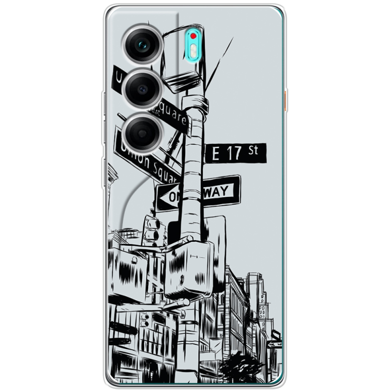 Чохол BoxFace Tecno Camon 40 17 Street