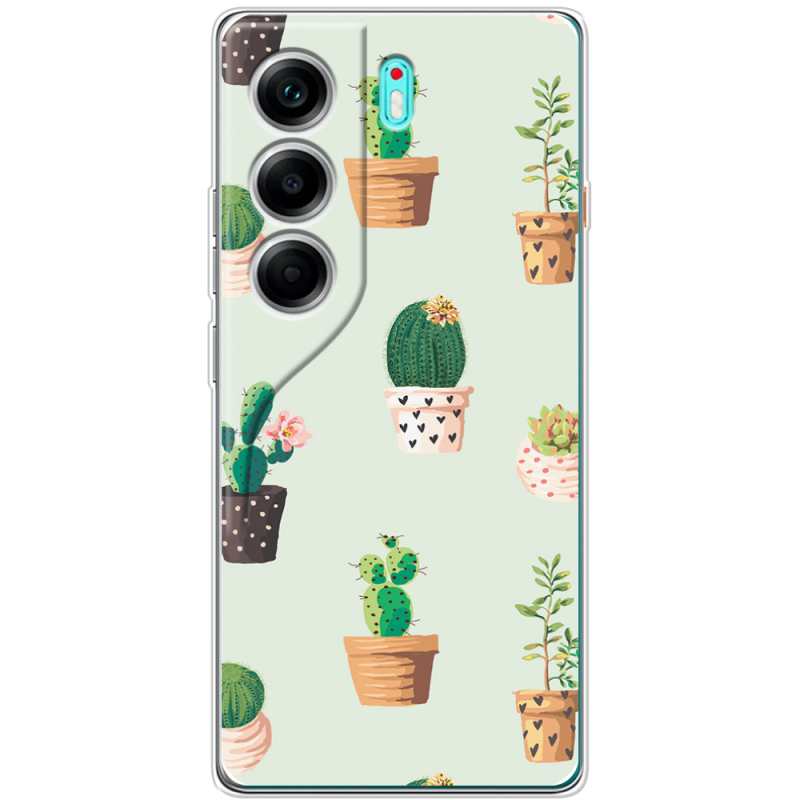 Чохол BoxFace Tecno Camon 40 L-green Cacti