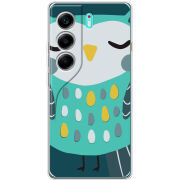 Чохол BoxFace Tecno Camon 40 Green Owl