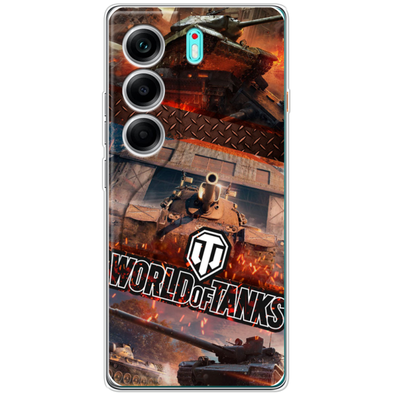 Чохол BoxFace Tecno Camon 40 World Of Tanks