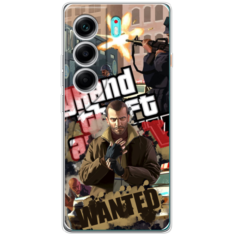 Чохол BoxFace Tecno Camon 40 GTA 4