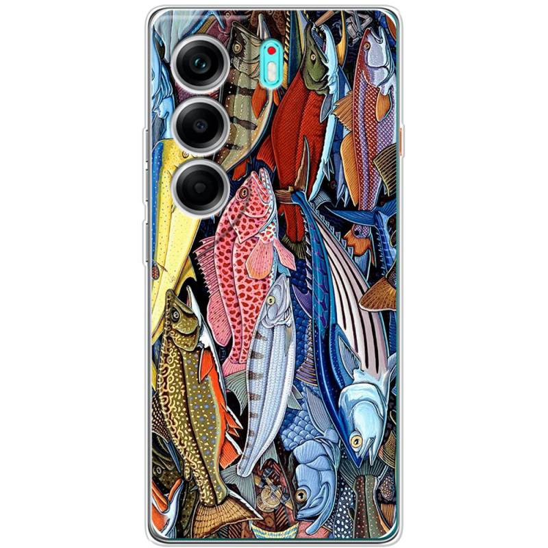 Чохол BoxFace Tecno Camon 40 Sea Fish