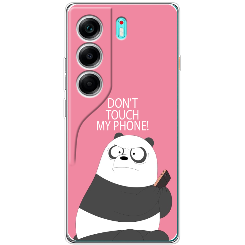 Чохол BoxFace Tecno Camon 40 Dont Touch My Phone Panda