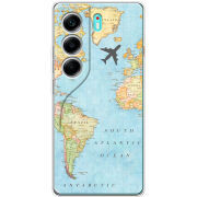 Чохол BoxFace Tecno Camon 40 Карта