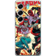 Чохол BoxFace Tecno Camon 40 Deadpool and Mary Jane