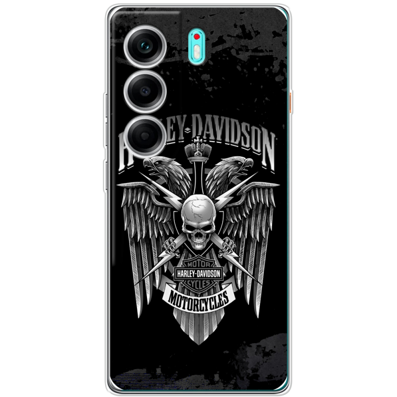 Чохол BoxFace Tecno Camon 40 Harley Davidson