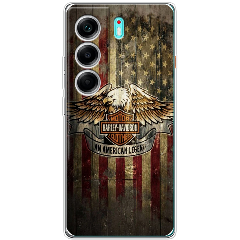 Чохол BoxFace Tecno Camon 40 Harley An American Legend