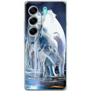 Чохол BoxFace Tecno Camon 40 White Horse