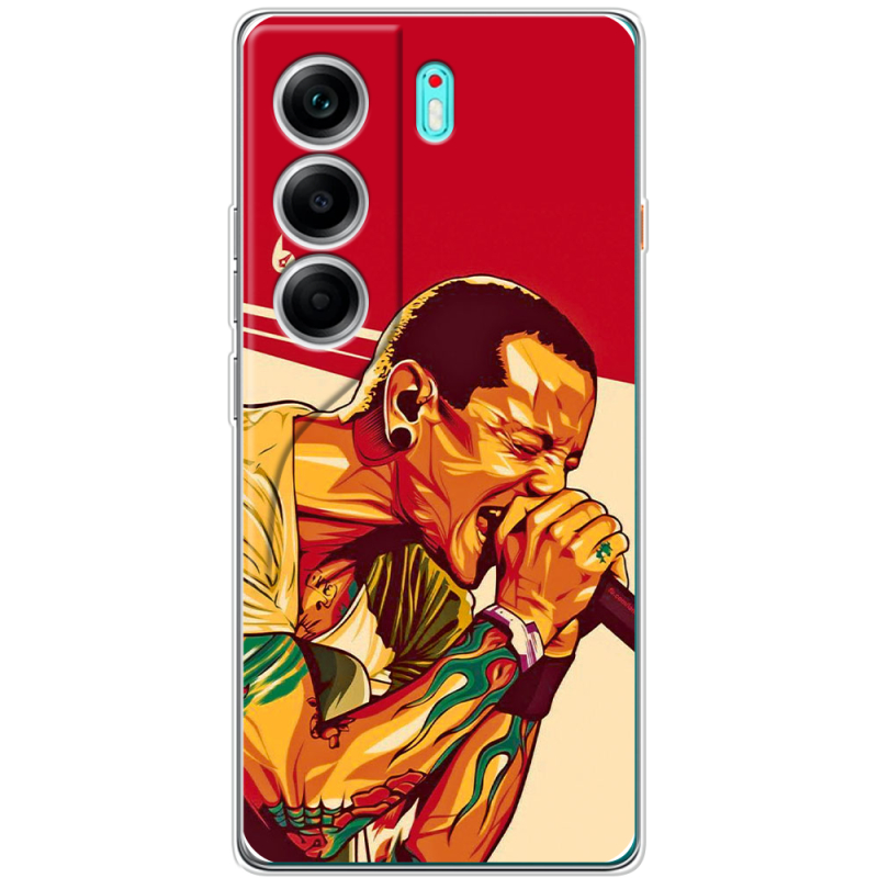 Чохол BoxFace Tecno Camon 40 Chester Bennington