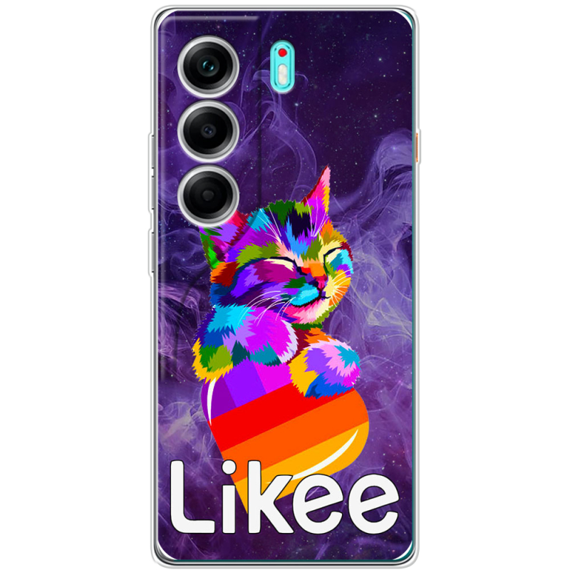 Чохол BoxFace Tecno Camon 40 Likee Cat