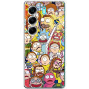 Чохол BoxFace Tecno Camon 40 Rick and Morty