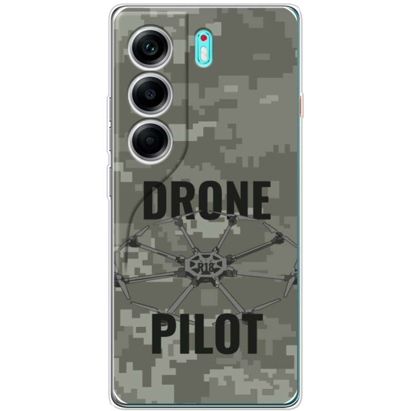 Чохол BoxFace Tecno Camon 40 Drone Pilot