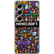 Чохол BoxFace Tecno Camon 40 Minecraft Mobbery