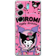Чохол BoxFace Tecno Camon 40 День народження Kuromi