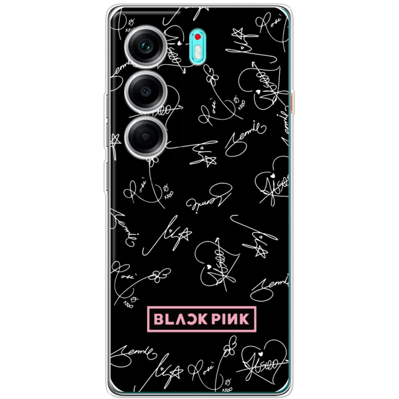 Чохол BoxFace Tecno Camon 40 Blackpink автограф