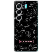 Чохол BoxFace Tecno Camon 40 Blackpink автограф