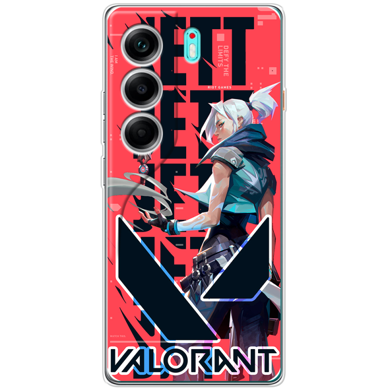 Чохол BoxFace Tecno Camon 40 Valorant Jett