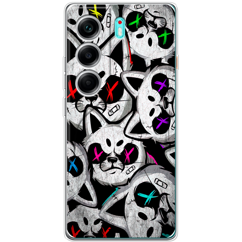 Чохол BoxFace Tecno Camon 40 Monster meow