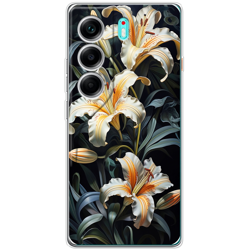 Чохол BoxFace Tecno Camon 40 Сяйво цвіту ночі