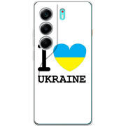 Чохол BoxFace Tecno Camon 40 I love Ukraine