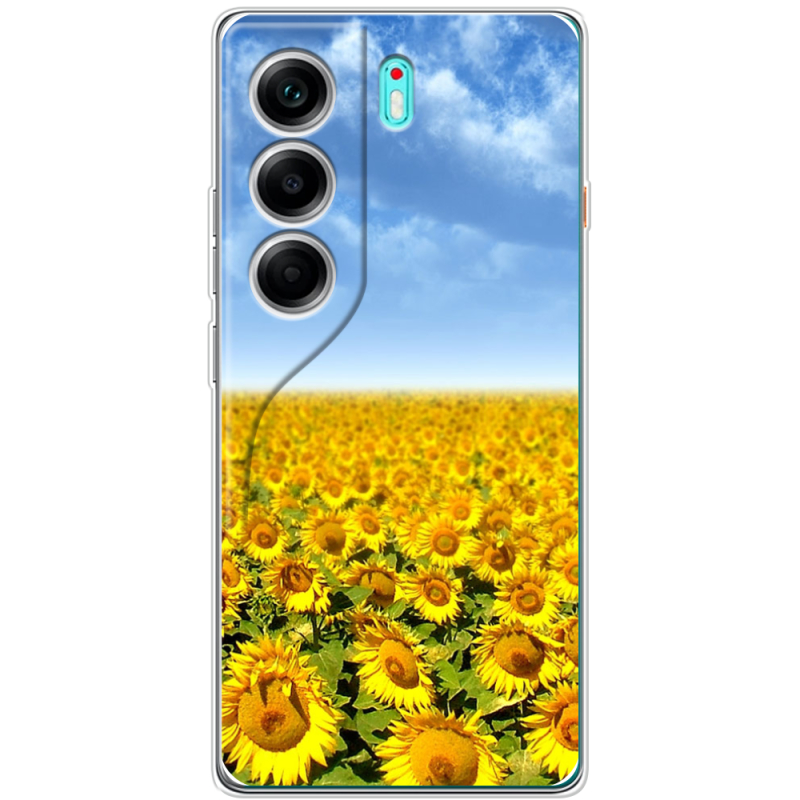 Чохол BoxFace Tecno Camon 40 Подсолнухи