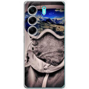 Чохол BoxFace Tecno Camon 40 snowboarder